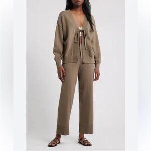 NEW Free People Solar Cardigan and Pant Set Size XS